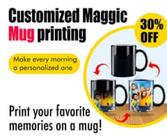 Customized Magic Mugs - Print Your Favorite Picture & Name.