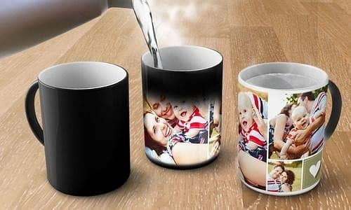 Customized Magic Mugs - Print Your Favorite Picture & Name. 3