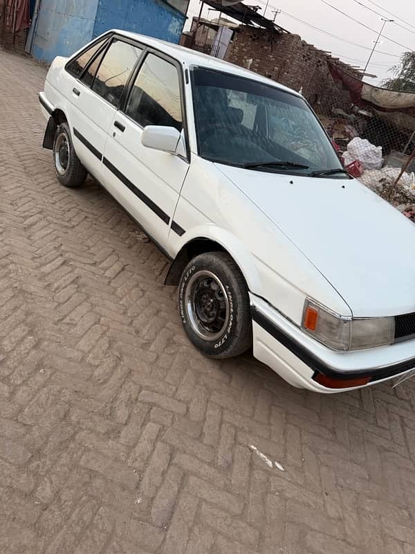 Toyota Corolla Sprinter Model 1986 Registered 1998 Multan Number 2