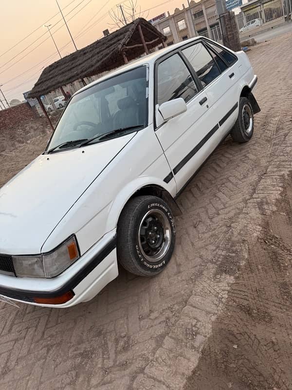 Toyota Corolla Sprinter Model 1986 Registered 1998 Multan Number 3