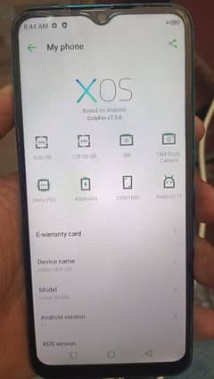 Infinix hot 10i 4gb/128gb PTA approved condition 10/8