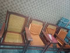 4 chairs