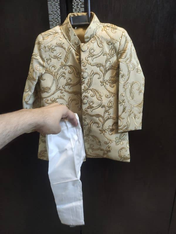 suit and Shirwani for boys 2