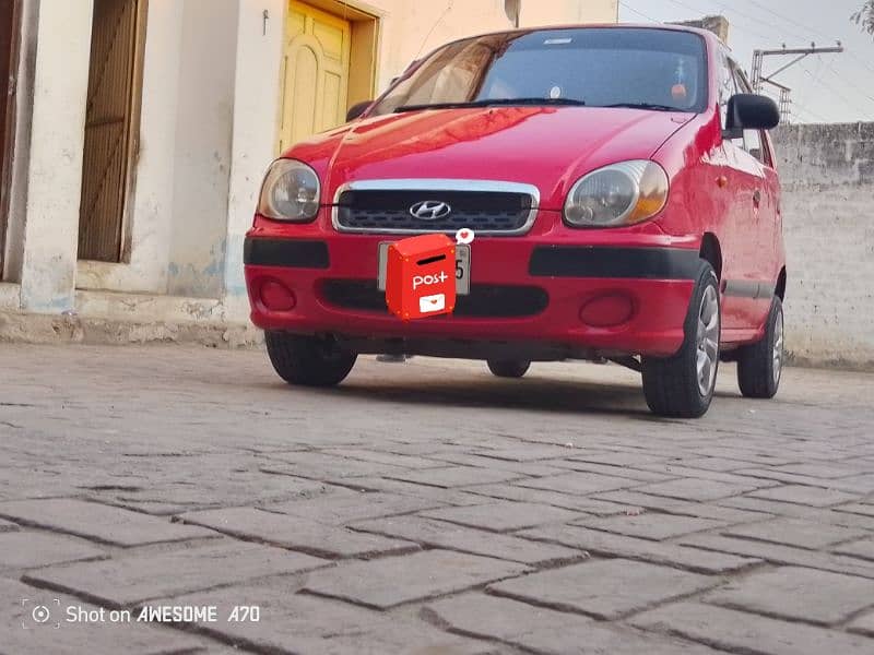 Hyundai Santro 2004 anteeq car 14