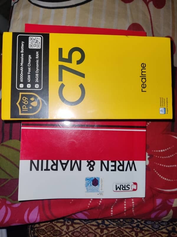 Realme C75 Brand New Box Packed (Pin Pack) 8/128GB 1