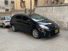 Toyota Prius Alpha 2014 model 2017 registration 7 seater