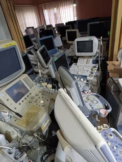 Japan Used Ultrasounds, Colour Dopplers & Cardiac Units