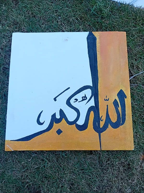 hand made painting on canvas 0