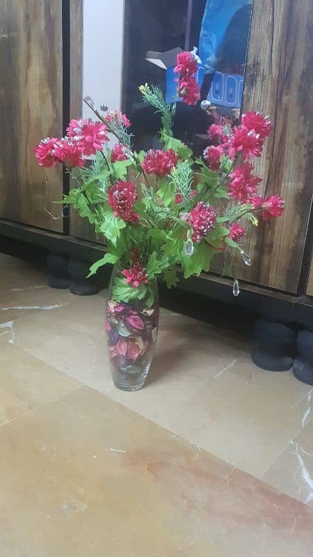 flower with vase 0