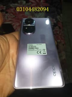 OPPO Reno 10 pro 5G non pta 12/256 for Sale Contact  03104482094