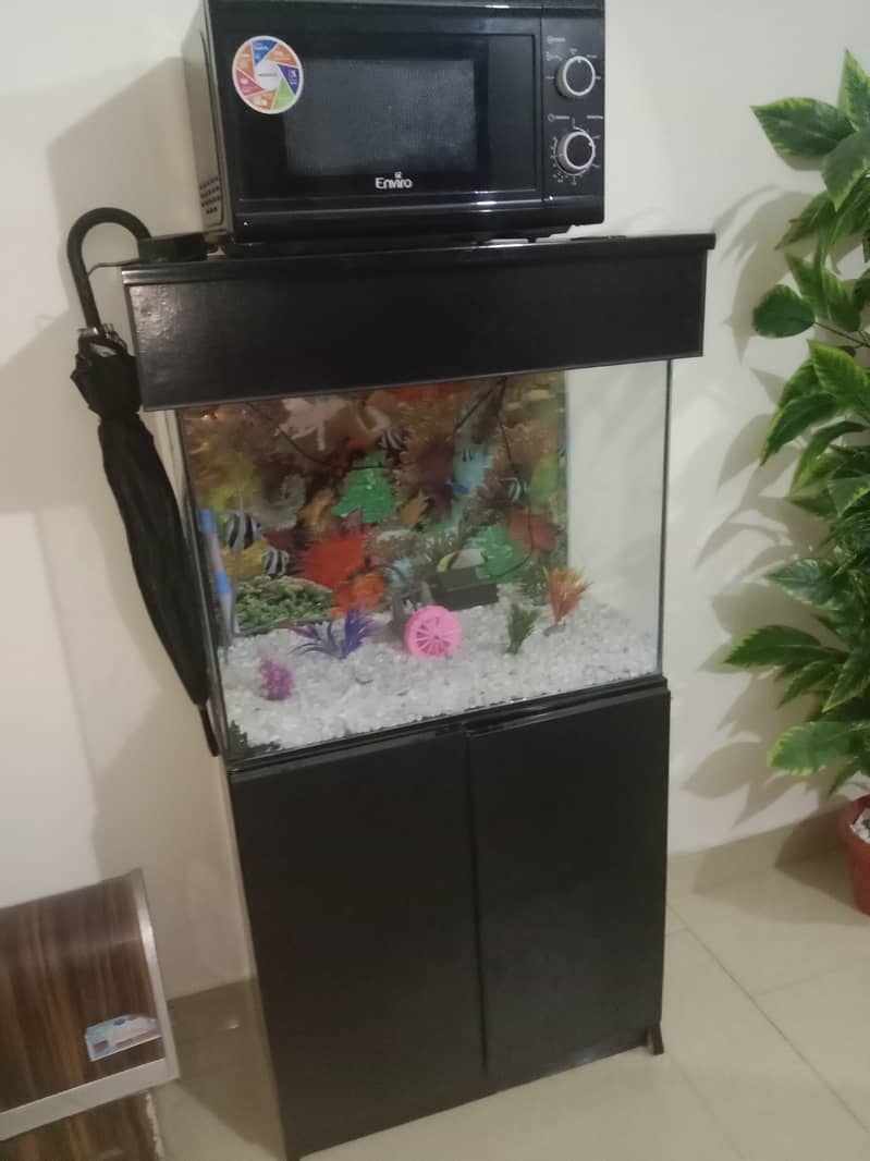 Fish tank 2nd hand but just like new 0