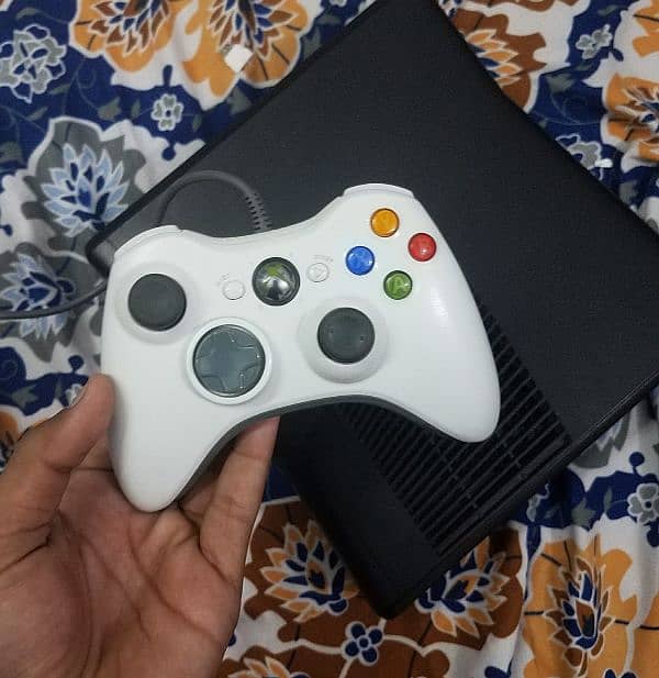 xbox 360 slim 100 games jtag with controller 03274787662 3