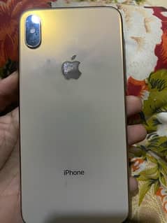 PTA approve xsmax 64gb golden 80% BH. only display change