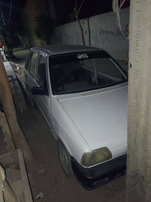 Suzuki Mehran VX 1989 in running condition Lahore number 1