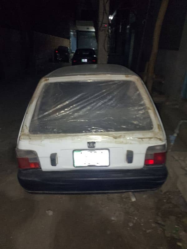 Suzuki Mehran VX 1989 in running condition Lahore number 2