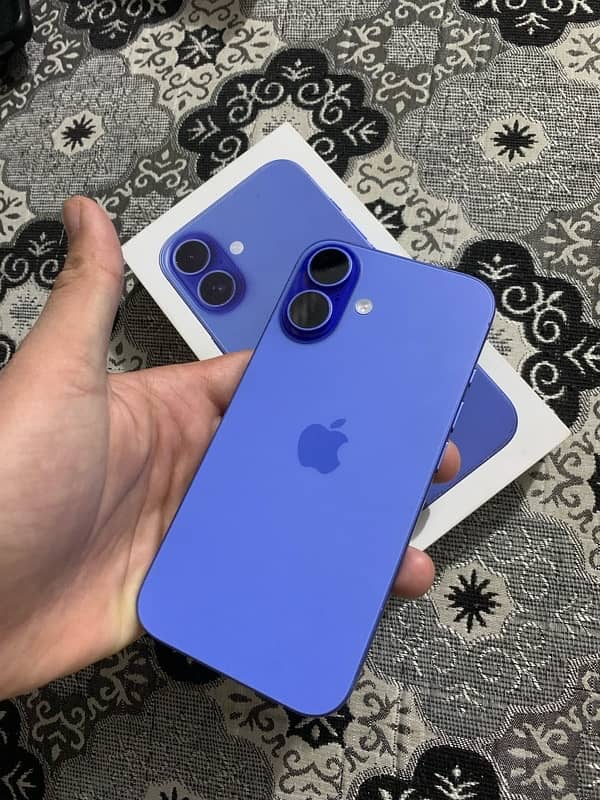 iPhone 16 jv 128gb Blue 7