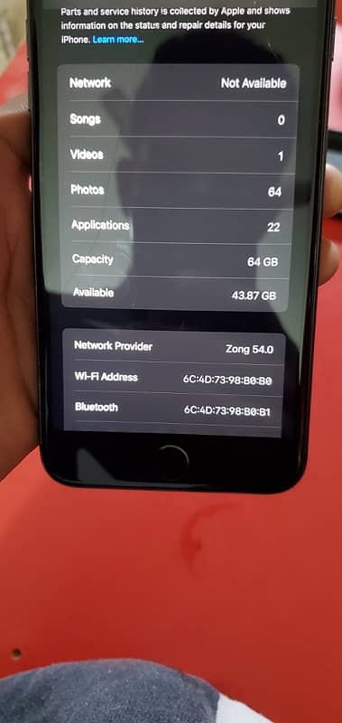 iPhone 8 Plus 64 GB None PTA panel break but working perfectly 16