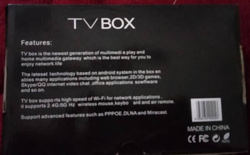 Q96 smart TV box Android 12.0 3