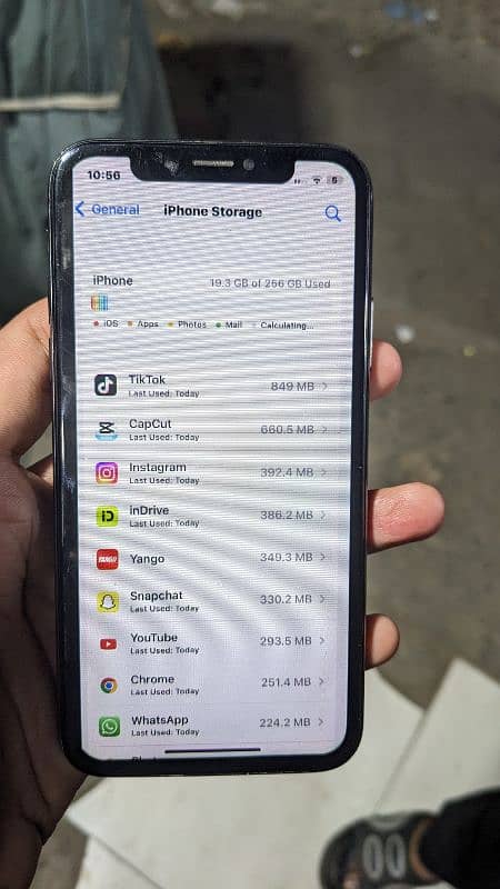 iphone X 256gb non pta factory unlock face id /true tone ok 6