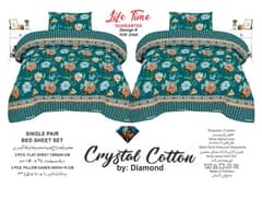 Bedsheets, Cotton bedsheets, Crystal Cotton bedsheets