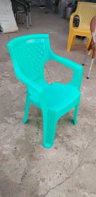 Plastic Chairs and Table 2