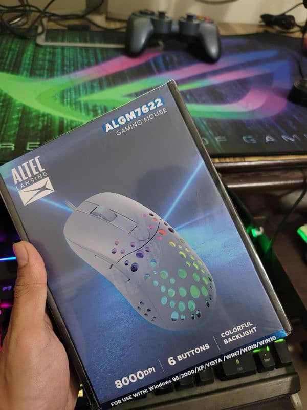 Gaming mouse ALTEC LANSING ALGM7622  RGB wired 0