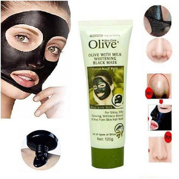 olive with milk weighting black mask 1