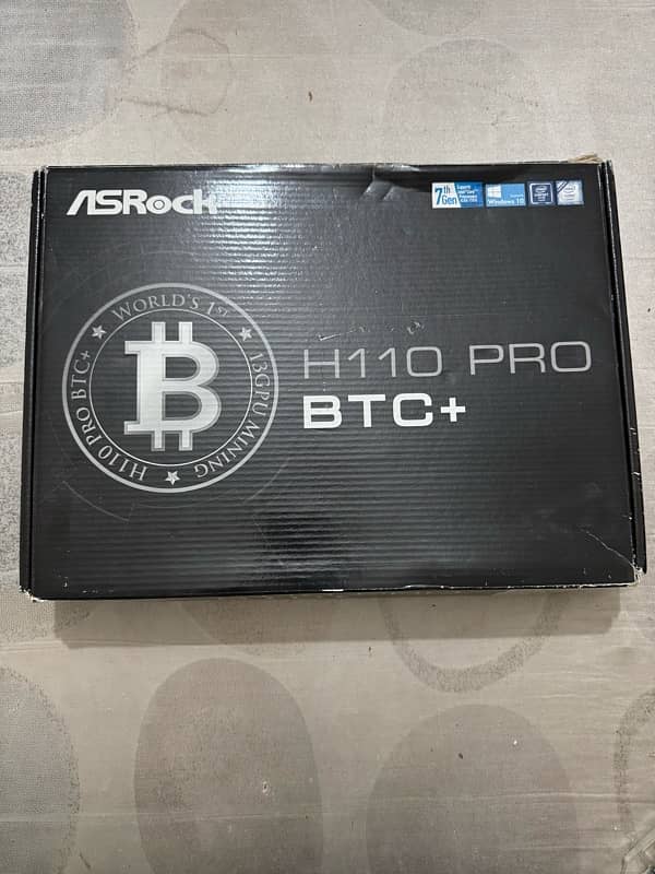 ASROCK H110 Pro BTC + Boxpack 0