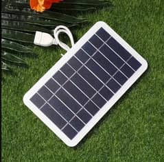 USB solar panel charger for outdoor travel and camping