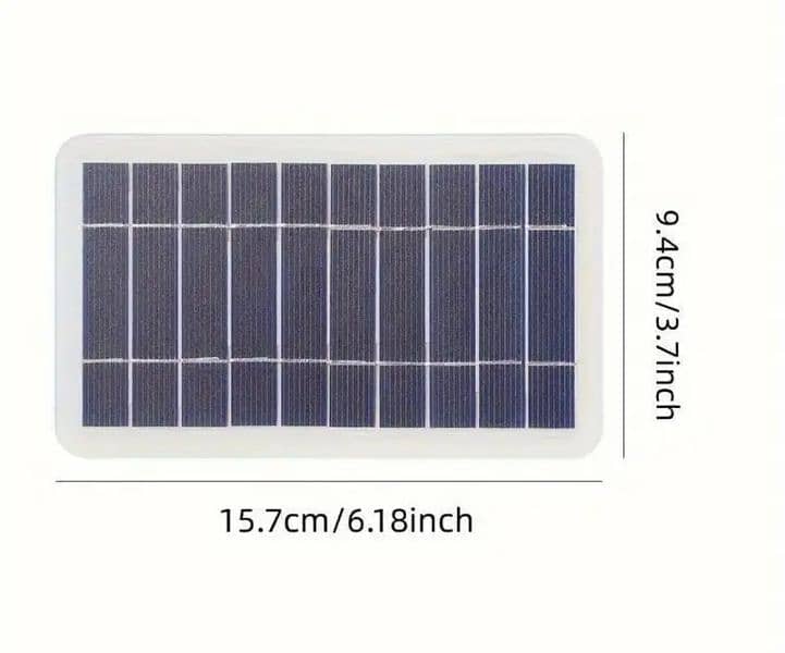 USB solar panel charger for outdoor travel and camping 4