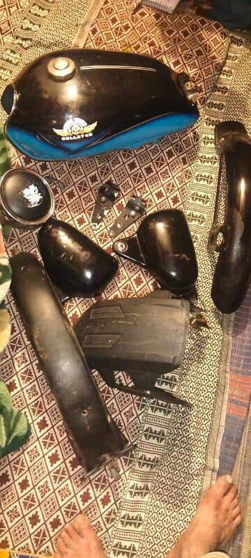 Cafe racer spare parts and 70 bike 03241066206 whatsapp 9