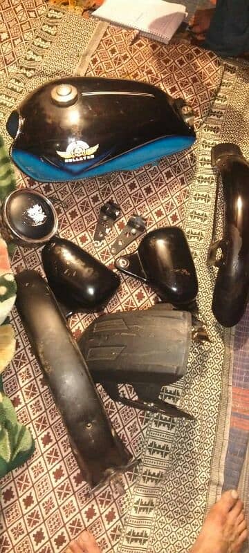 Cafe racer spare parts and 70 bike 03241066206 whatsapp 11