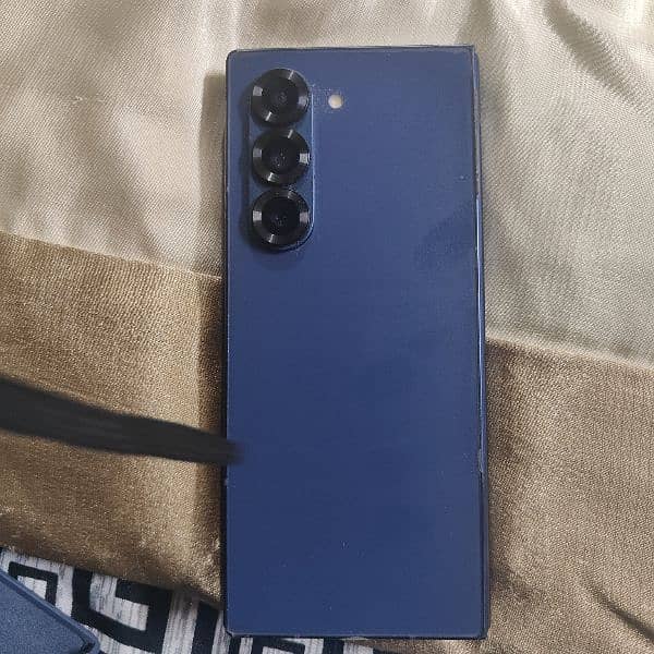 z fold 6 blue titanium 4