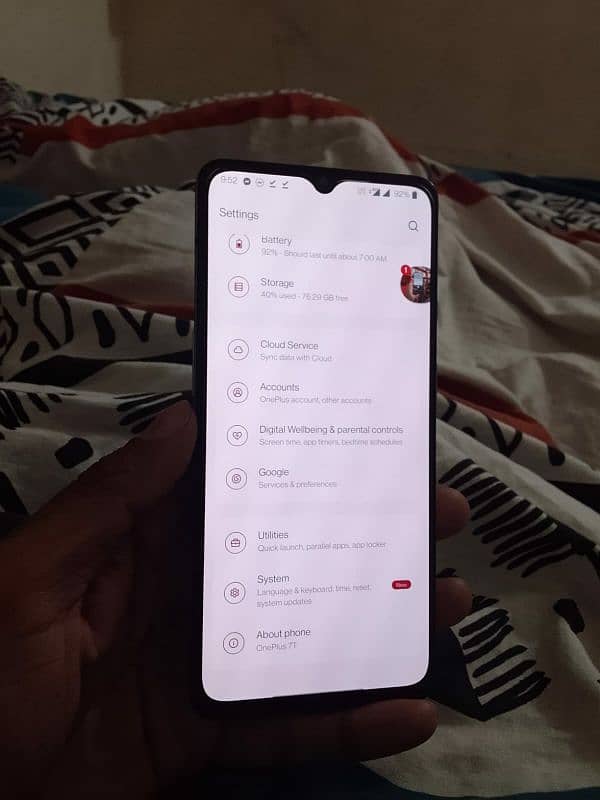 OnePlus 7T Dual SIM approved. . 8+5--128 SD 855plus 6