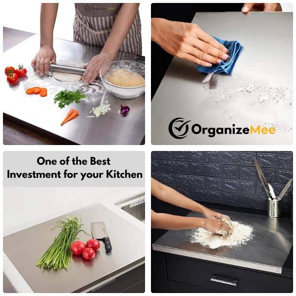 NEW ARRIVAL!  High Quality Stainless Steel Cutting Board 0