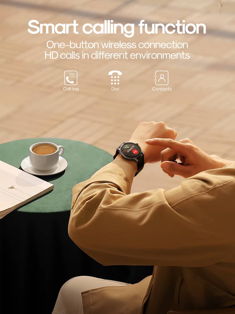 Joyroom JR-FC1 Bluetooth Calling Smart Watch | Connectable with Phone 1