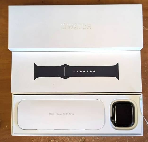 Apple Watch series 10 46mm GPS Black open box like new condition 100BH 0