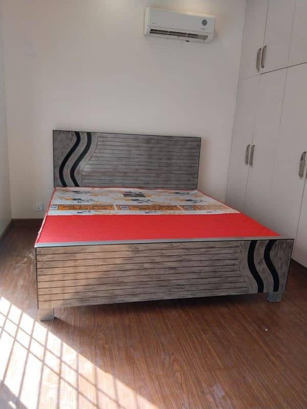 Double Bed King Size Wooden Sale 3