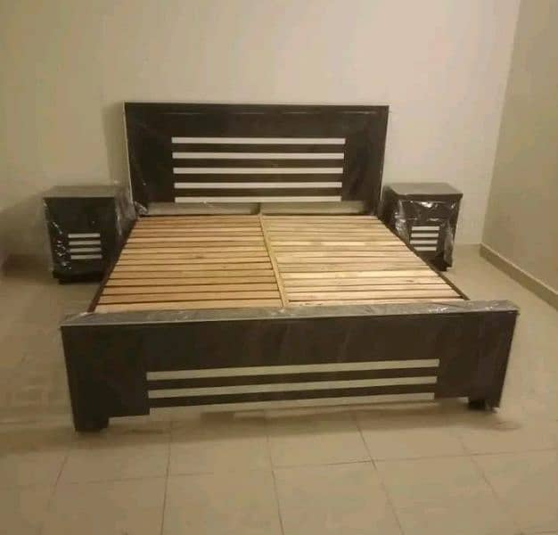 Wooden Double Bed/double bed wooden 2