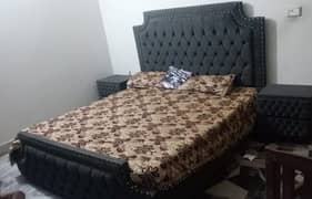 Bed Set with dressing/Side Table without mattress(03010058454)