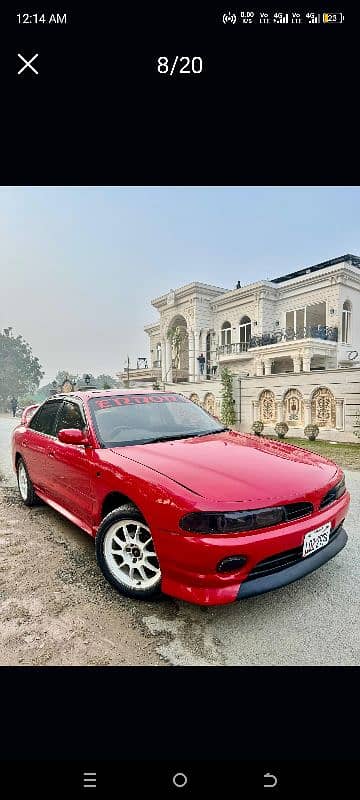 Mitsubishi  sports Lancer 1995 exchange possible 8