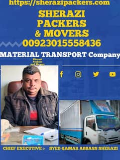 Sherazi Packer And Movers House Shifting/Office All Pakistan Best Rate