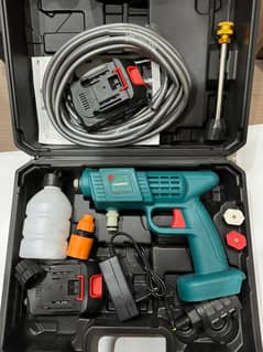 Double Battery Pressure Washer With All Accessories