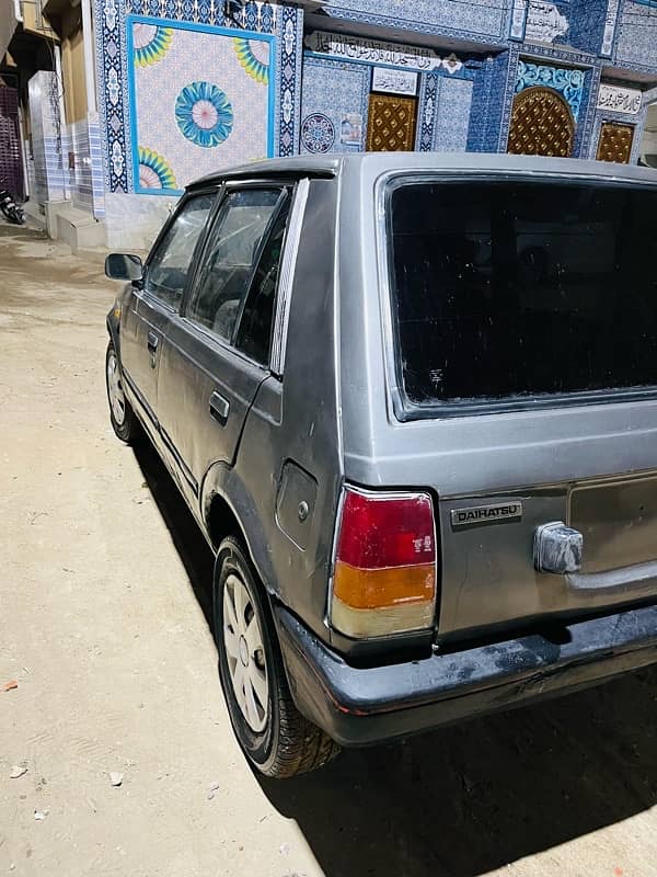 Daihatsu Charade CX 1986 model brand new condition urgently sale 2