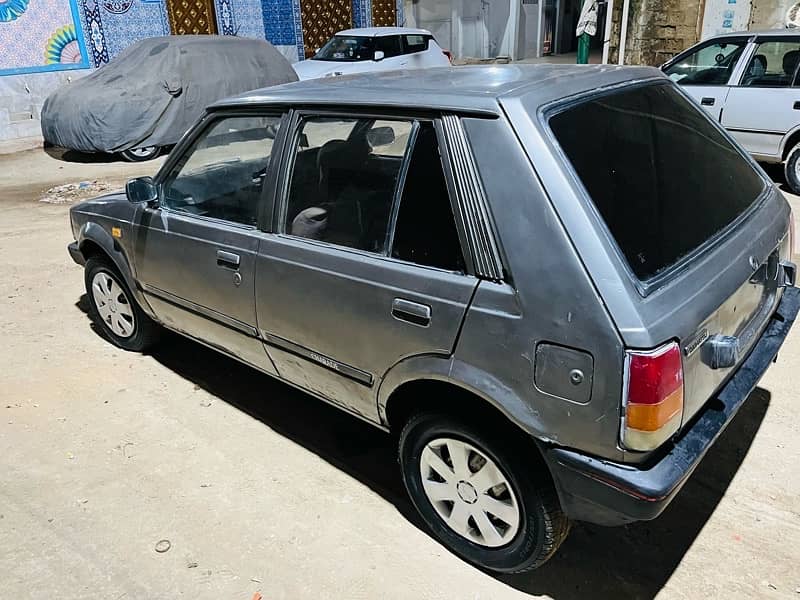 Daihatsu Charade CX 1986 model brand new condition urgently sale 8