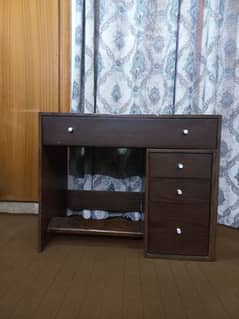 Habitt Brand Study Table with 4 Drawers