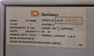 Dawlance Refrigerator