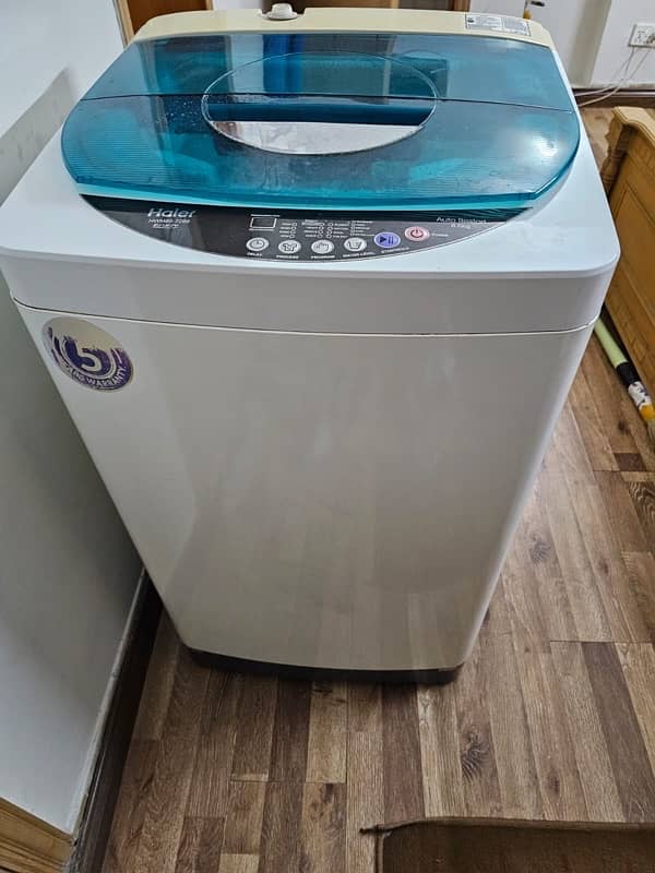 Haier fully automatic washing machine 8.5kg 2