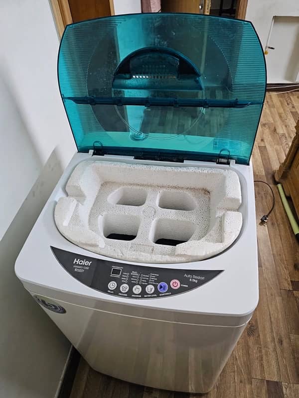 Haier fully automatic washing machine 8.5kg 3