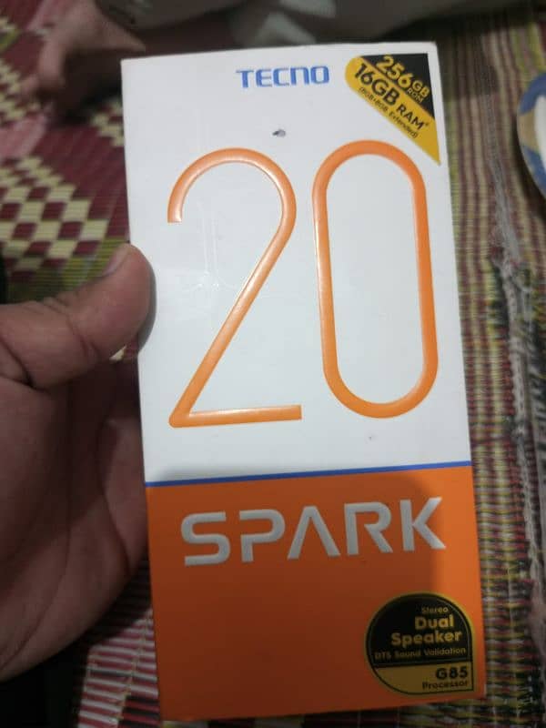 Tecno Spark 20, Ram 8 Rom 256 5